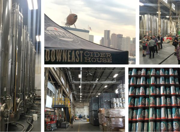 Utile celebrates Downeast Cider’s new East Boston facility