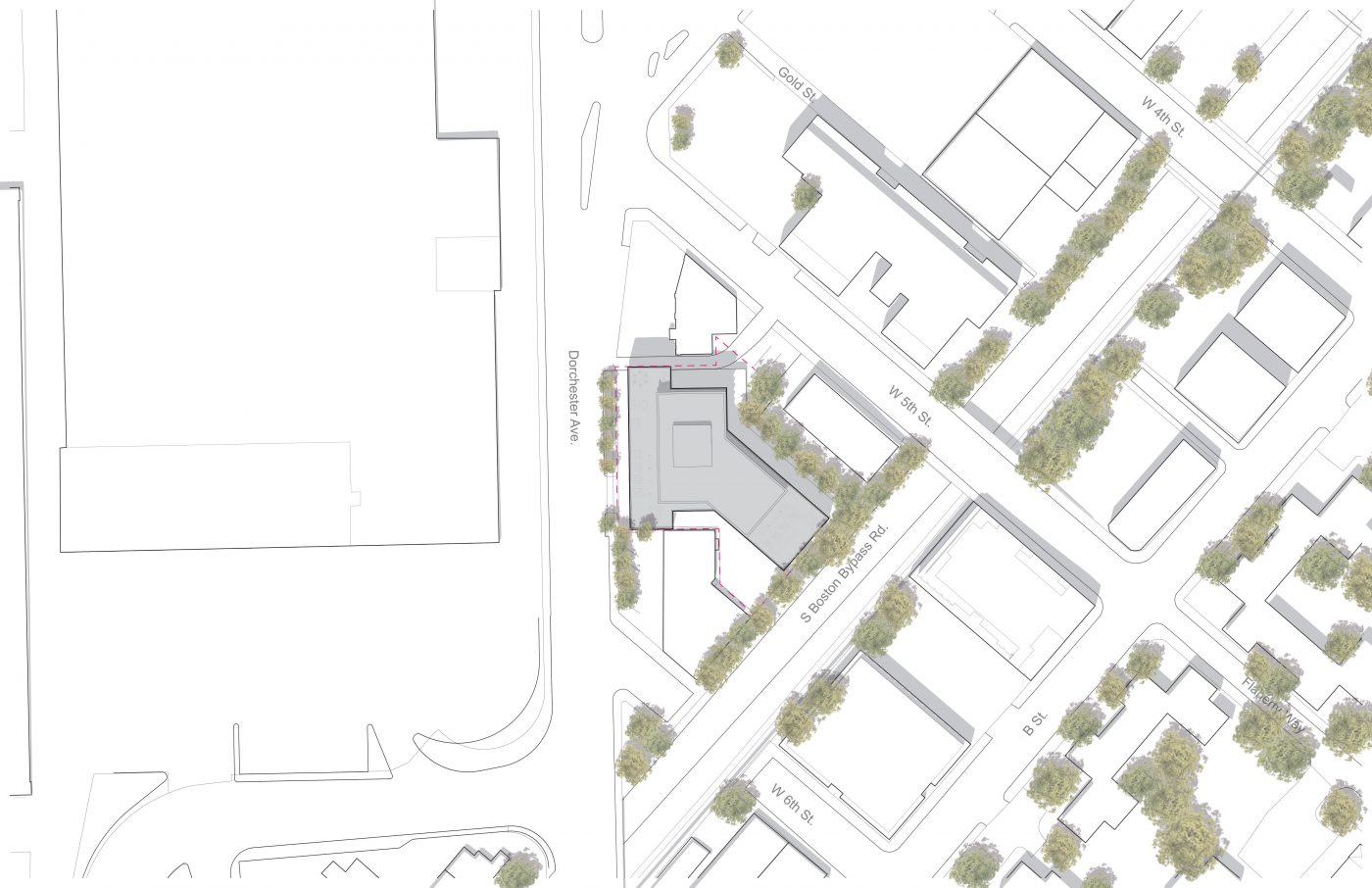 248 Dorchester Ave Site Plan