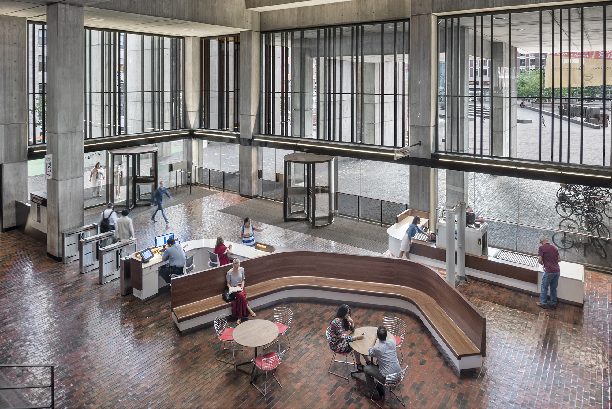 Boston City Hall Public Spaces Renovation receives Architizer 2019 A+ Award!