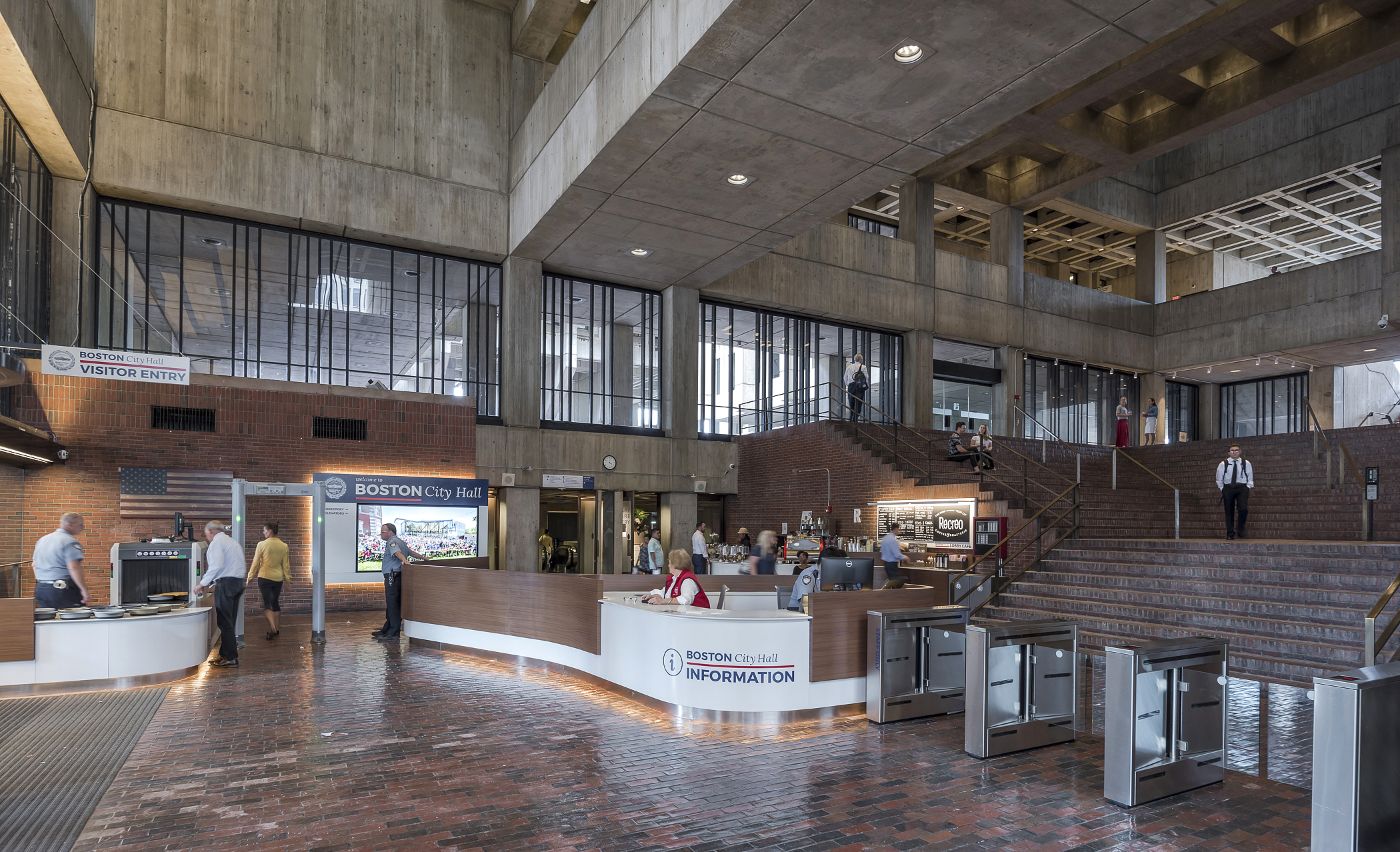 Utile completes renovation of Boston City Hall Lobby