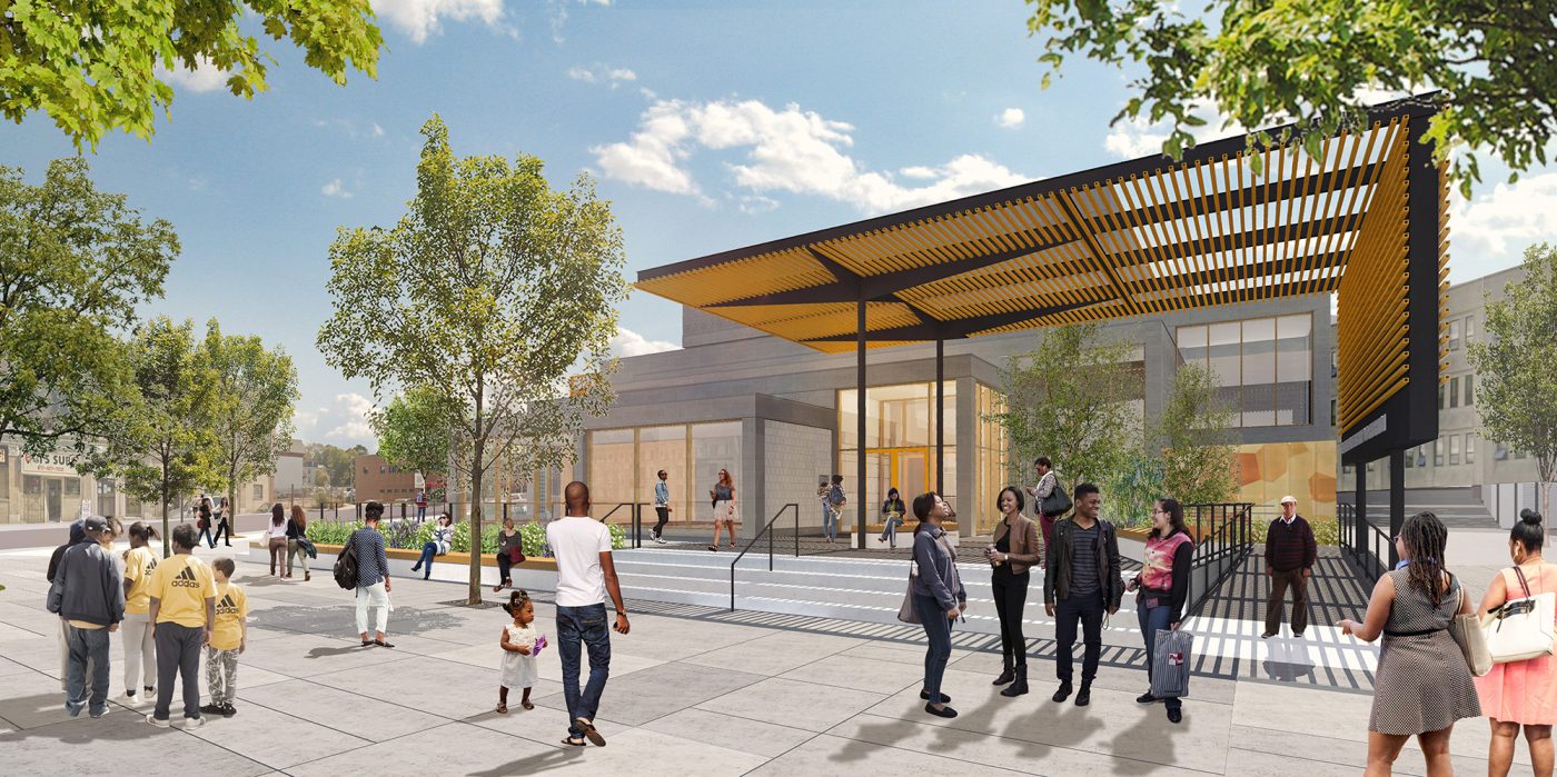 Dudley Library Canopy