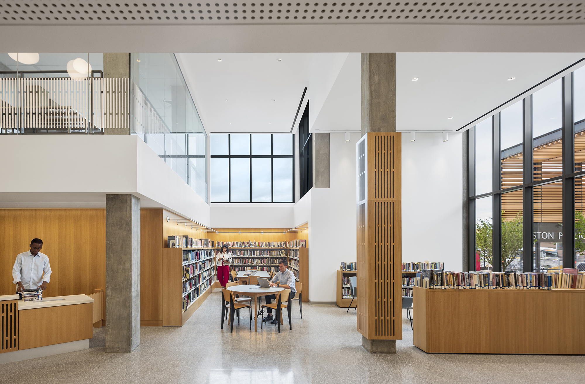 The Roxbury Branch of the Boston Public Library reopens its doors!