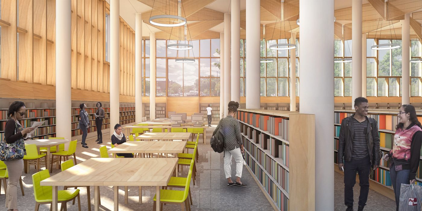 Dudley Branch Of The Boston Public Library Renovation