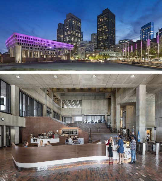 Boston City Hall improvements ranked in Boston Preservation Alliance’s TOP 10 of 2017