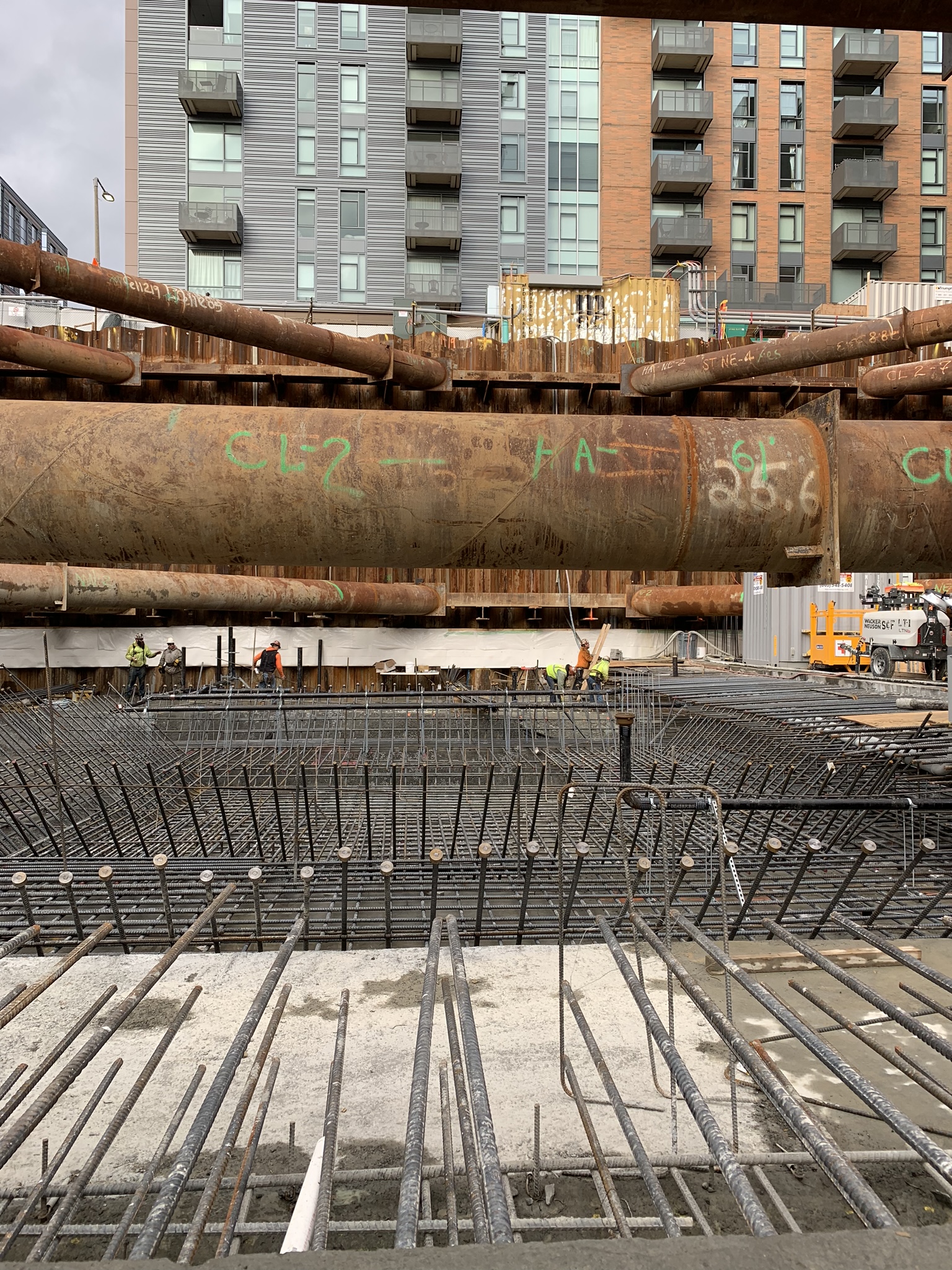 Checking in on 380 Harrison’s rising steel