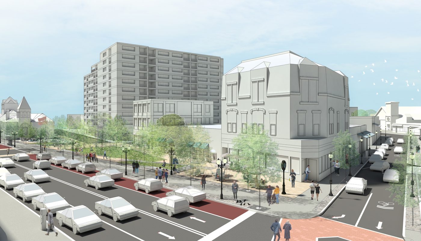 Everett Square Streetscape