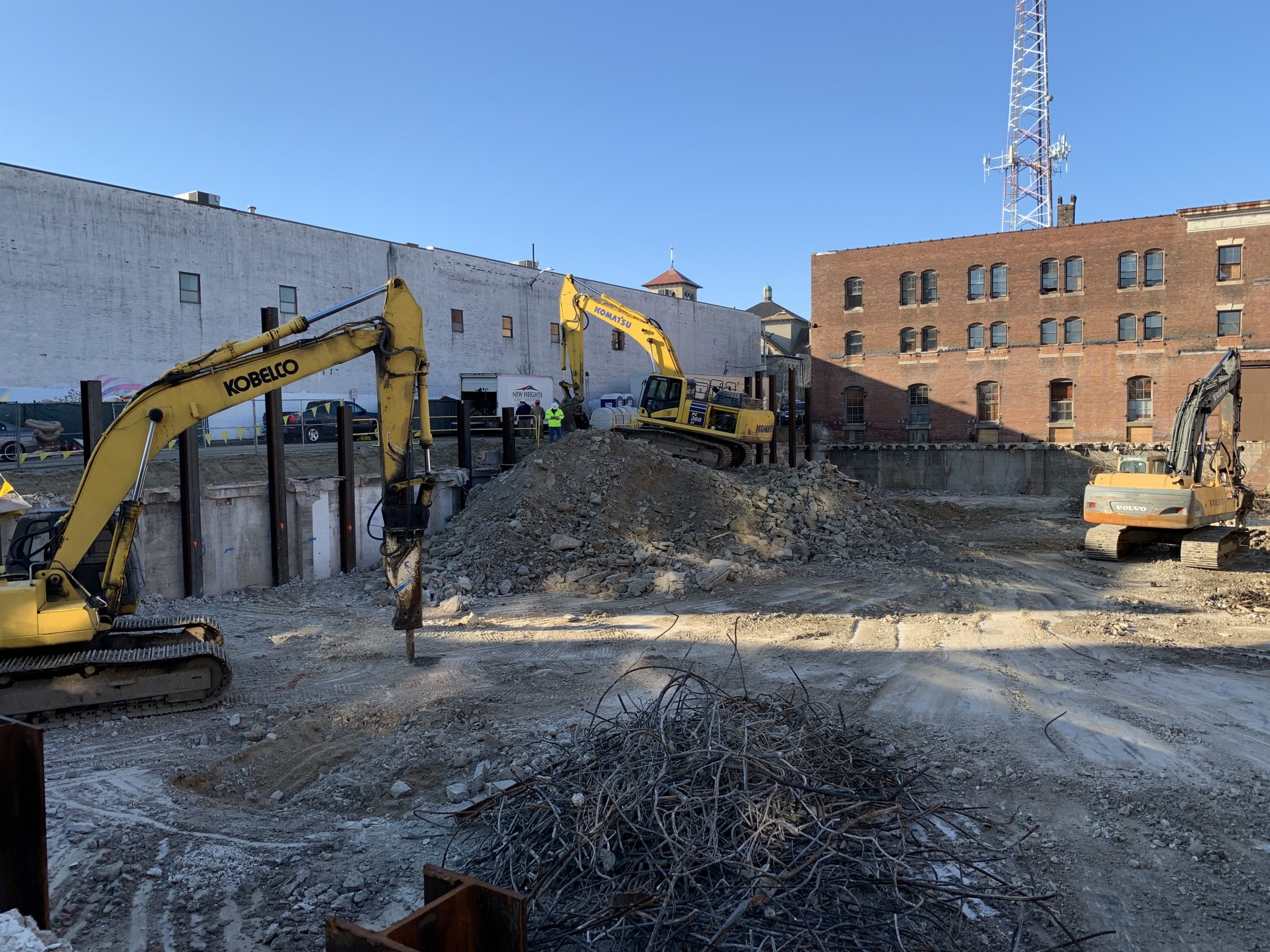 Construction begins at Sycamore on Main in Brockton