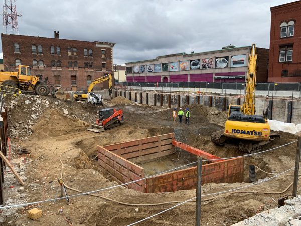 Construction begins at Sycamore on Main in Brockton