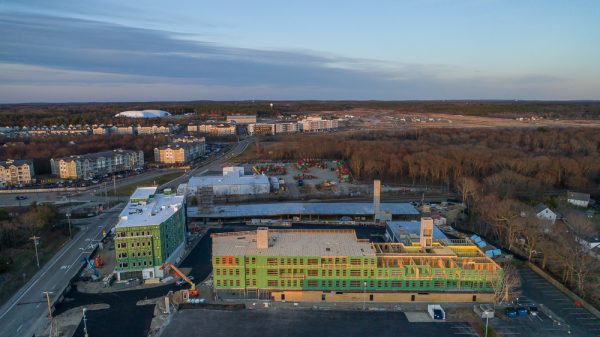 Mio at 1500 Main Street from above