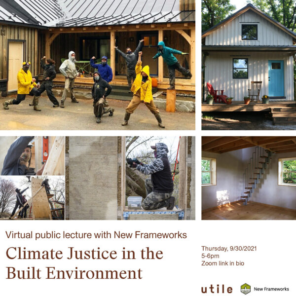 Climate Justice in the Built Environment: Virtual Public Lecture with New Frameworks