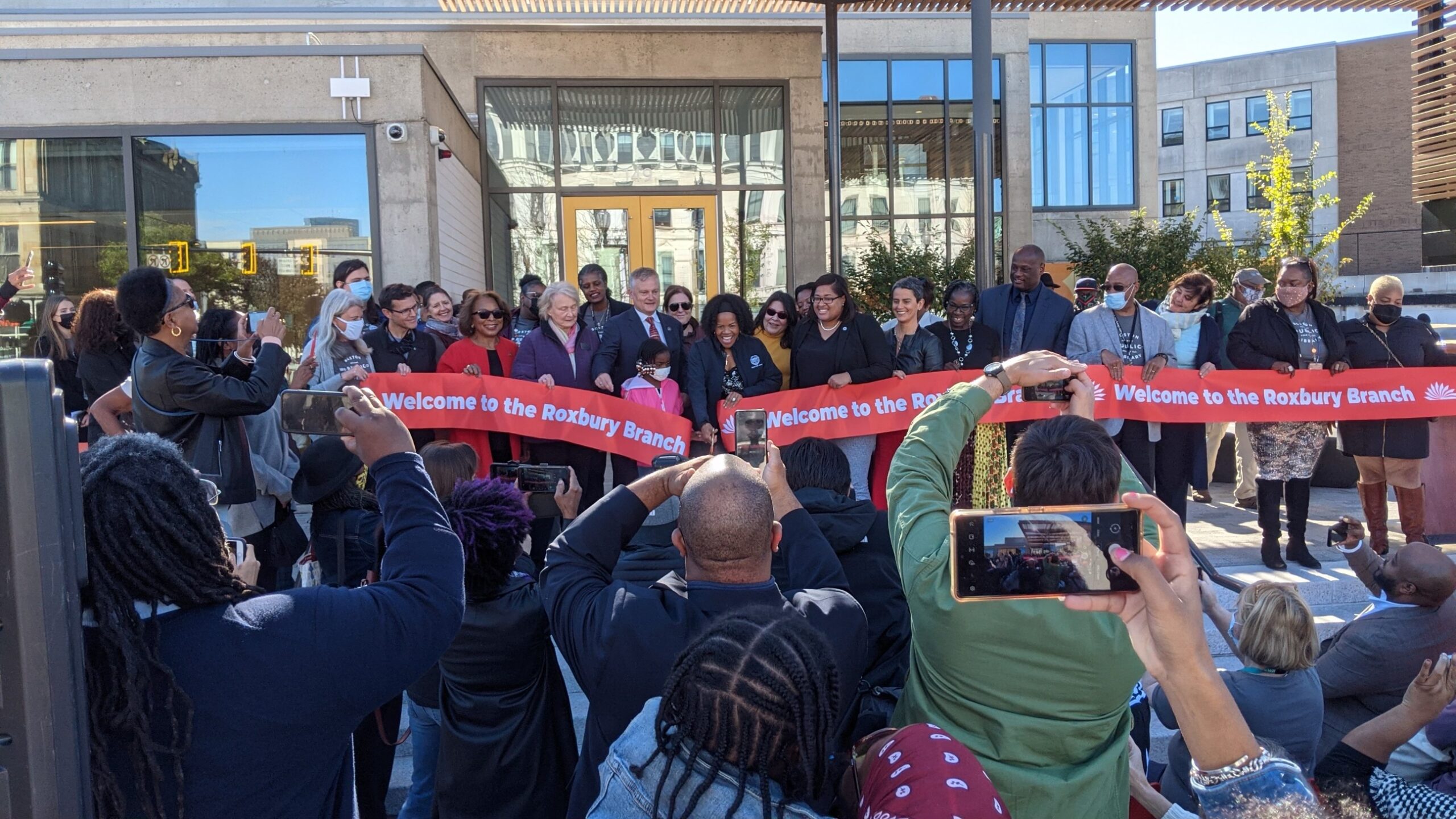 The Roxbury Branch of the Boston Public Library Celebrates Official Ribbon Cutting