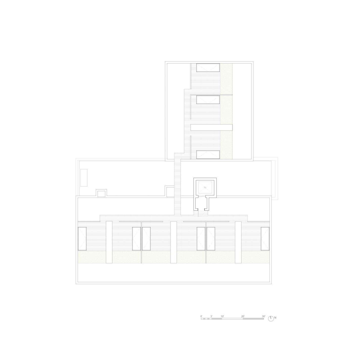 Cambridge Street Level Roof Plan