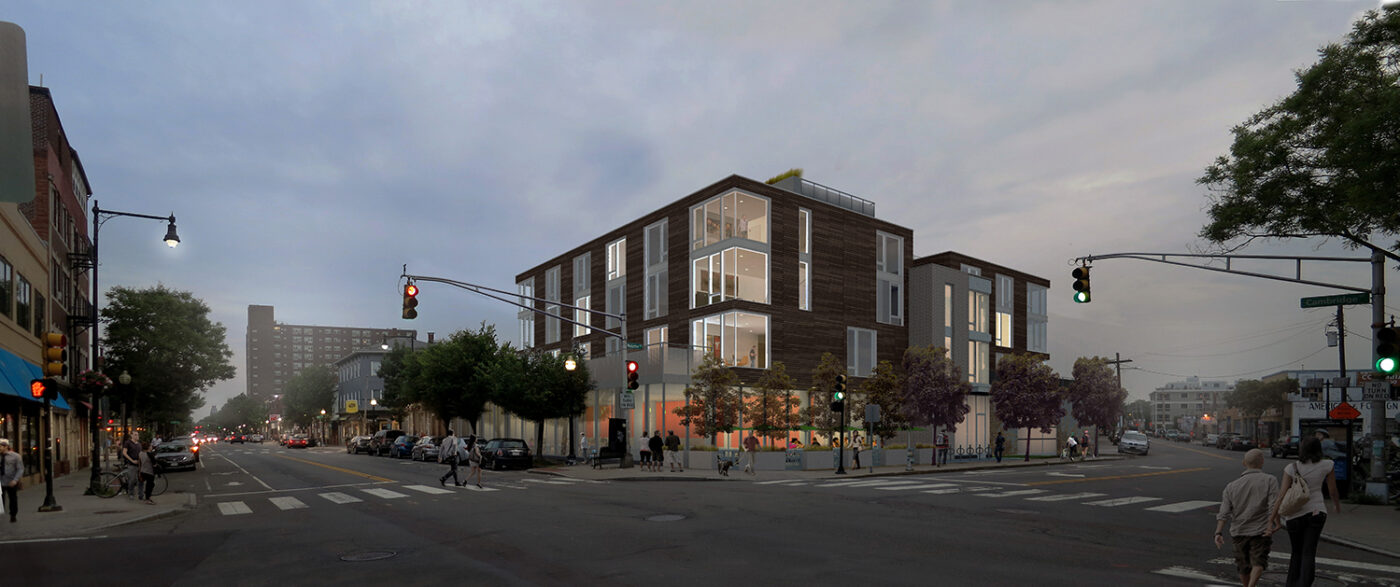 Cambridge Street Night Rendering