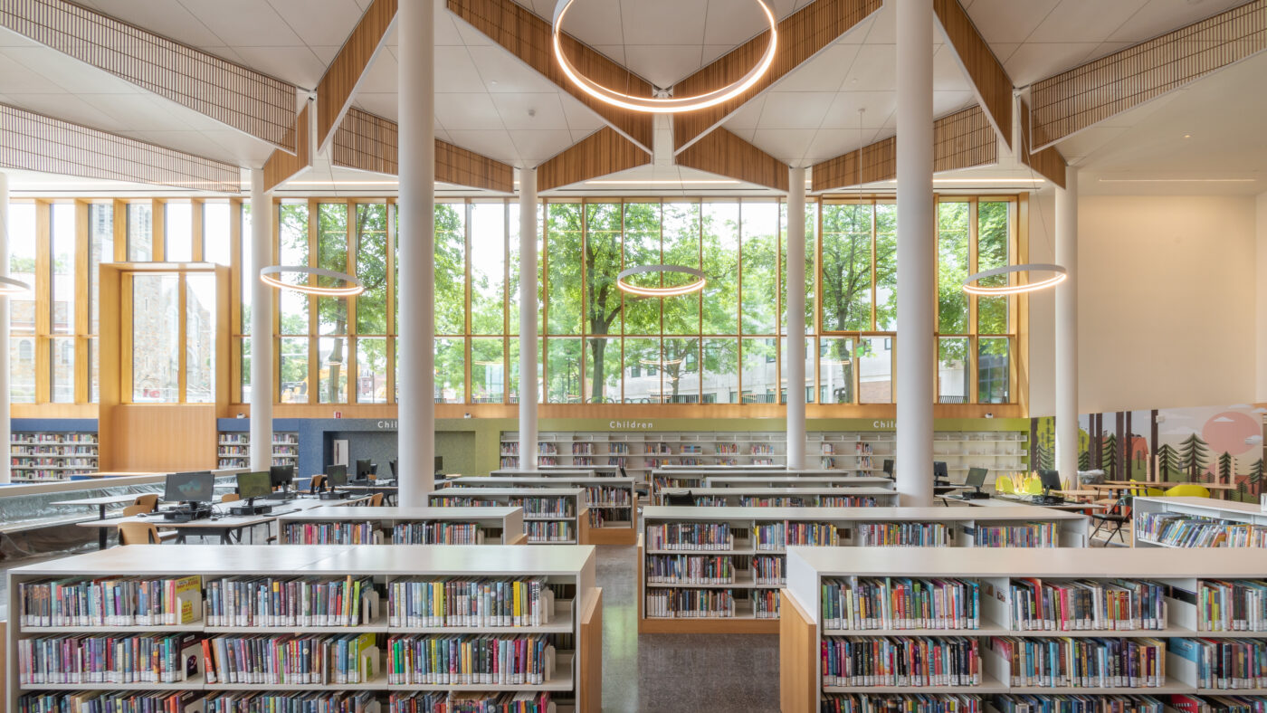 Boston Public Library, Roxbury Branch, Wall Covering 4