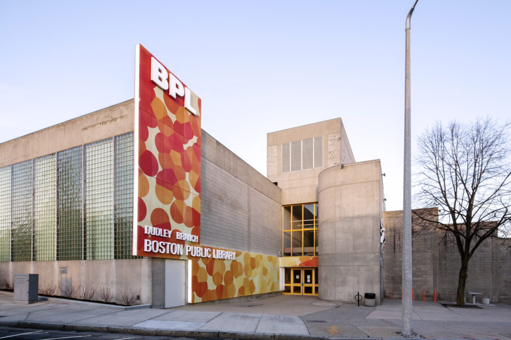 Roxbury Branch of the Boston Public Library Entry Design and ...